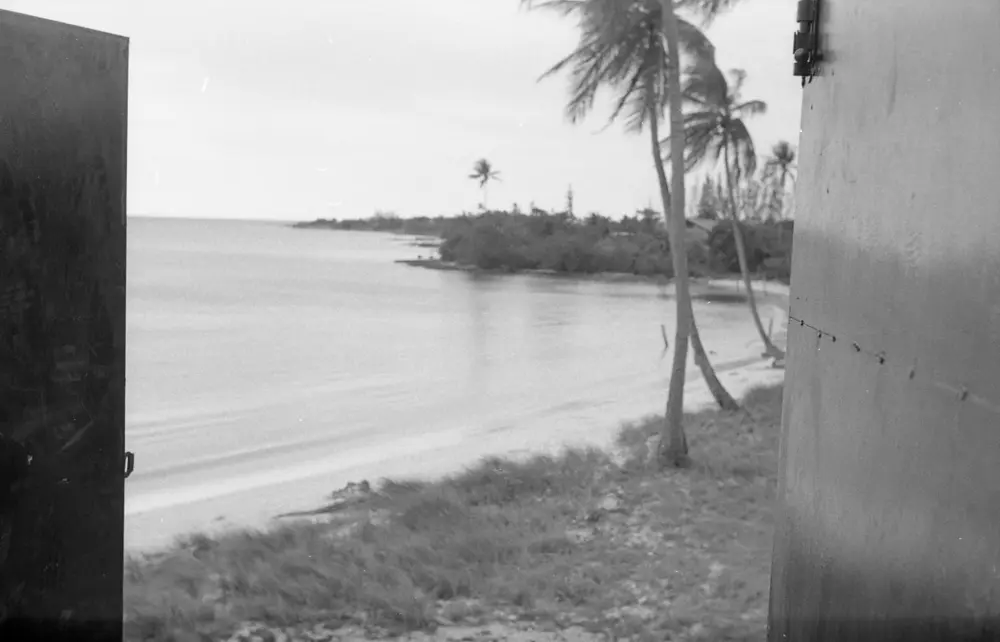 **mediaID: **10.5281/zenodo.22663465-IMG0389.png<br>**year: **1967<br>**waterBody: **Caribbean Sea<br>**country: **Jamaica<br>**county: **Saint Ann Parish, Middlesex County<br>**municipality: **Discovery Bay<br>**location: **<br>**decimalLongitude: **-77.41543<br>**decimalLatitude: **18.468618<br>**georeferenceRemarks: **Exact coordinates unknown, Discovery Bay Marine Lab used as point of reference.<br>**mediaComments: **